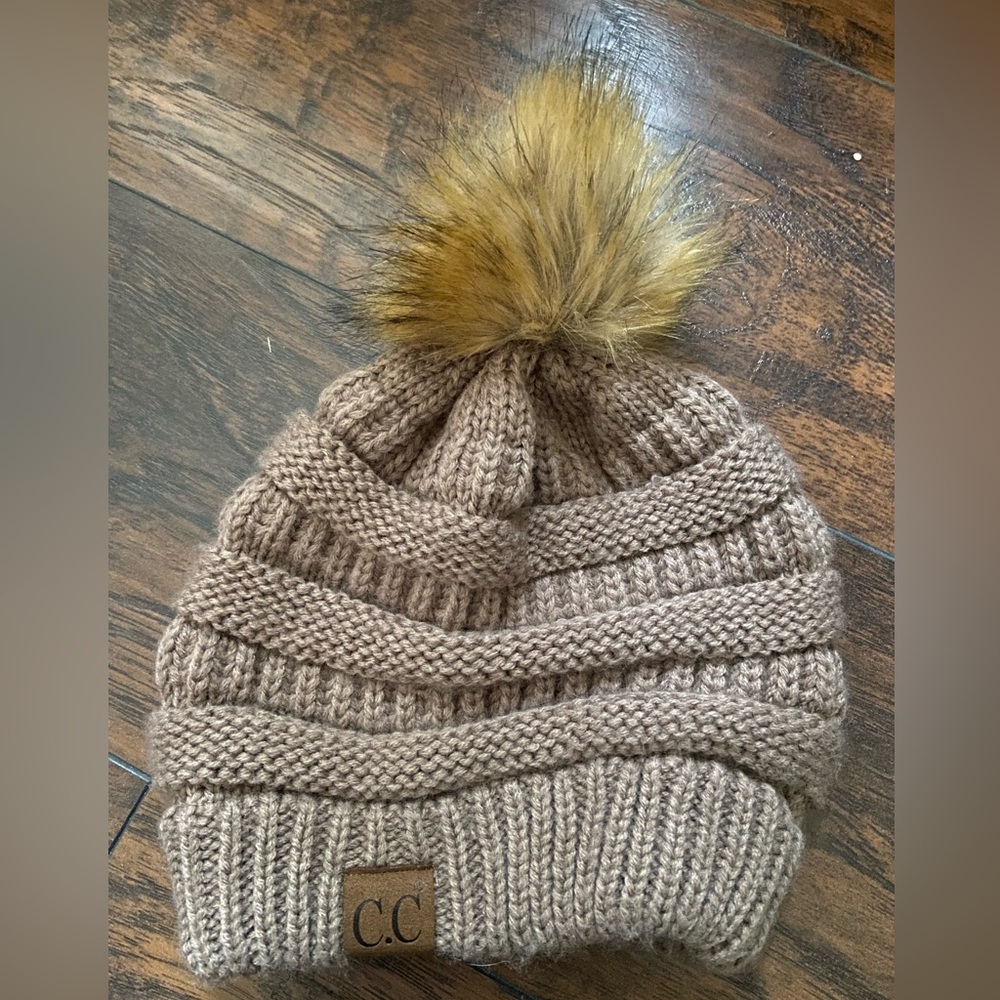 Like New C.C. Puff Beanie